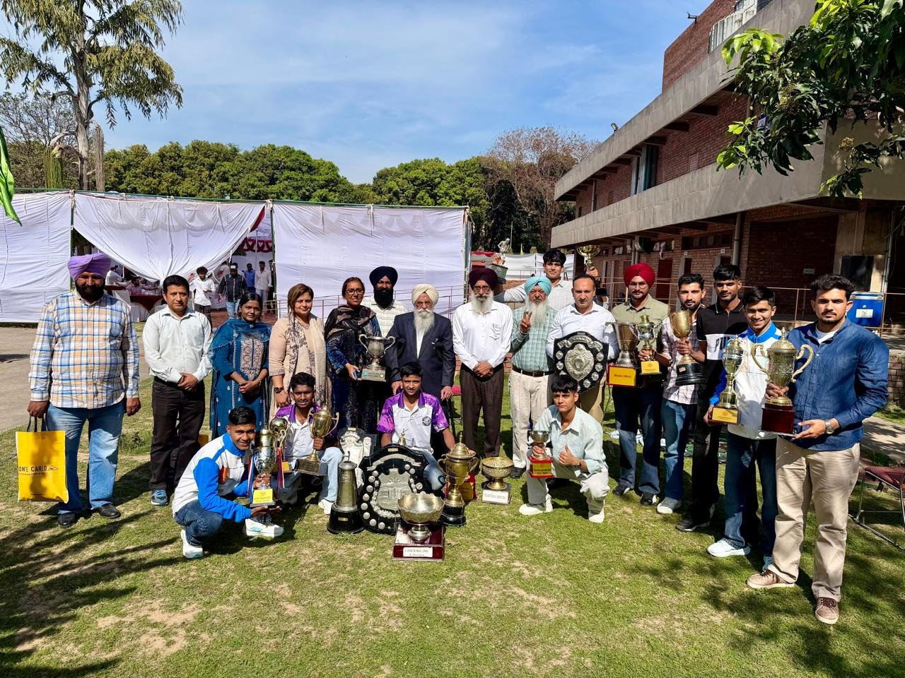 Overall Trophy — Sir Shadi Lal Trophy won by the College in Panjab University Inter-College sports competitions.